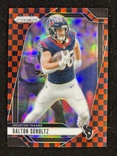2024 Panini Prizm #115 Dalton Schultz Black and Red Checker
