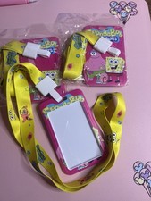 Sponge Bob Lanyard, With Badge Holder