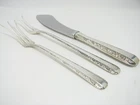 Towel Candlelight Condiment Pickle Lemon Forks Cheese Knife 925 Sterling Silver