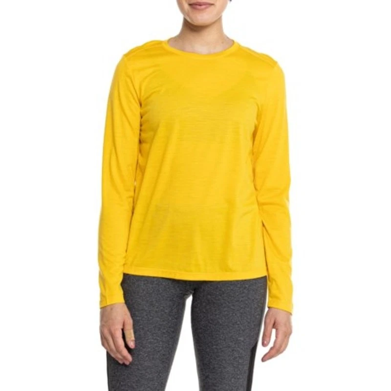 Ibex Journey Merino Wool Baselayer Top Women's XS XSmall Light Gold