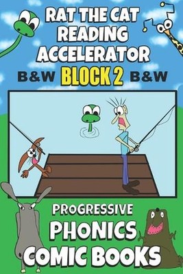 Rat The Cat Reading Accelerator Block 2: Progressive Phonics Comic Books by Colf
