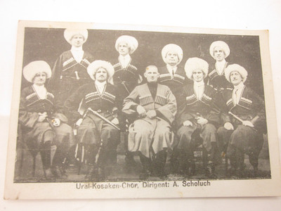 43120 AK Ural Kosakenchor Dirigenr A. Scholuch ungelaufen gut