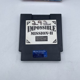 Impossible Mission II (Nintendo NES) Aut&eacute;ntico SEI Epyx con caja