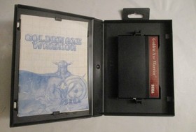 Sega Master System GOLDEN AXE WARRIOR w/Cartridge, Instructions & Box (CIB)