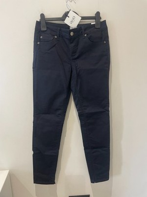 Liu Jo Fabulous Bottom Up Navy Jeans W29 L30 UK 12 High Waist Sculpting UVP 180£