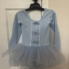 Toddler Girls' Ballet Leotard Tutu Dress Sky Blue