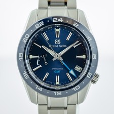 Grand Seiko GMT Sport Collection, Ref SBGE255G, Men’s, Stainless Steel, Blue