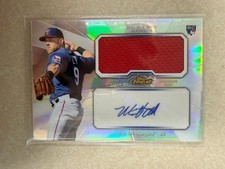 Mike Olt 2013 Topps Finest Refractor Jersey #AJR-MO2 Rookie Auto RC