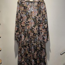 Harlow Women's Multi Floral Dress Size L