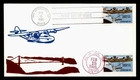 DR WHO 1985 FDC CHINA CLIPPER AIRMAIL ANV DUAL CANCEL M75776