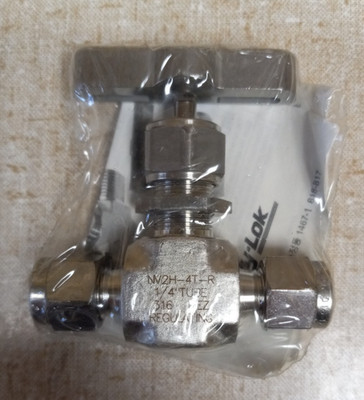 New Hy-Lok Stainless Steel Bonnet Needle ValveValve Fitting NV2H-4T-R