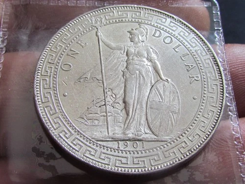 1901 Great Britain Trade Dollar — photo from the most recent tracked eBay sale