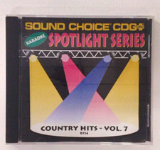 Sound Choice Karaoke CD G Spotlight Series Country Hits Vol. 7 English MPN 8114