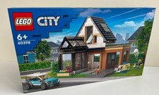 LEGO City 60398 — La maison familiale et la voiture électrique — Neuf et scellé