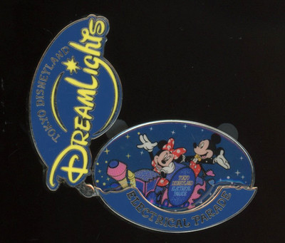 Tokyo Disney Dreamlights Mickey Minnie Hinged Disney Pin 5506