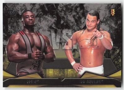 2016 Topps WWE Then Now Forever Rivalries NXT Big E Bo Dallas #19