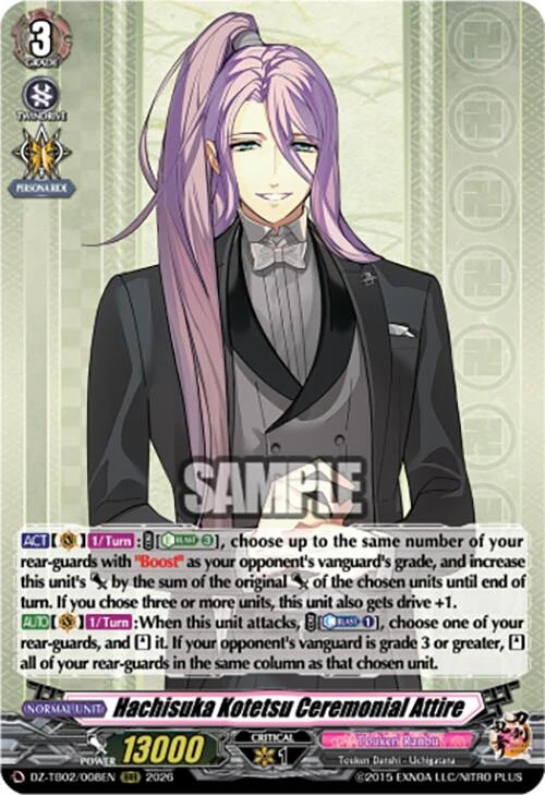 Hachisuka Kotetsu Ceremonial Attire (DZ-TB02/008EN)