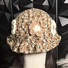 Maritza Beauty Handmade Crochet Flower Cloche...