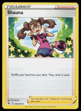 Shauna 240/264 Uncommon Fusion Strike Pokemon Lightly Played