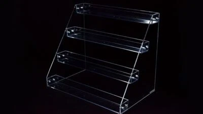 MURPHY'S MAGIC SUPPLIES, INC. Carat XCR4 4 Tiered Rack (Holds 16 Decks), Playing Card Display