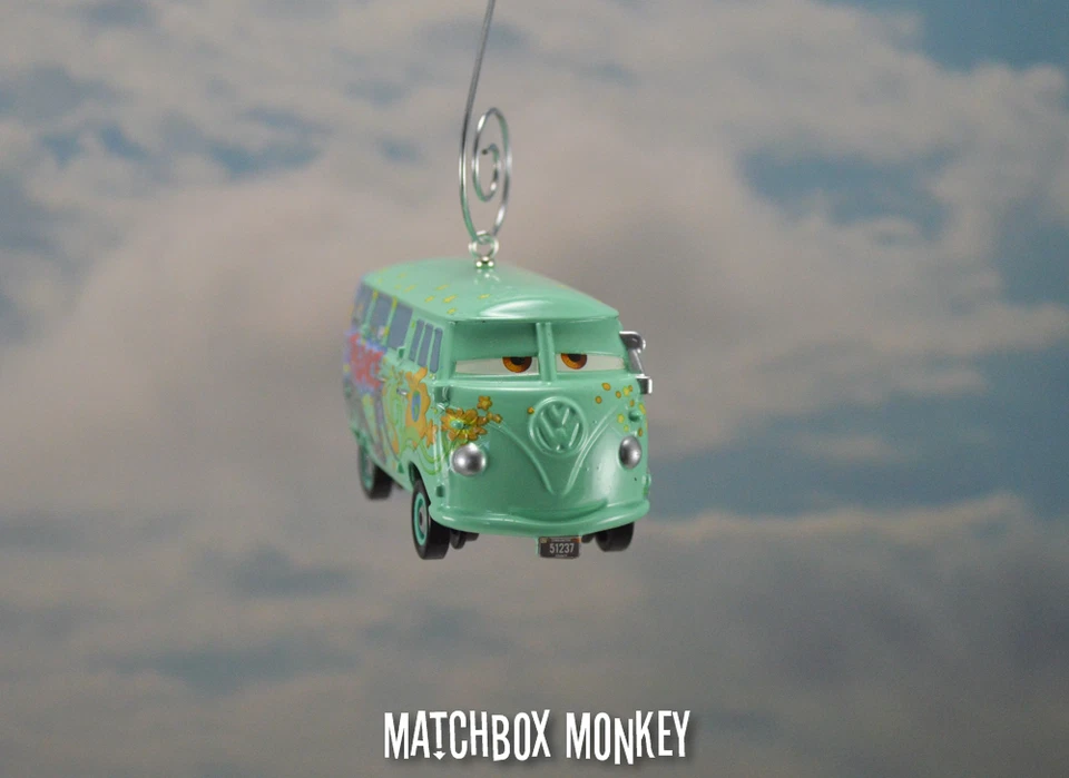 Fillmore Disney Pixar Coches Volkswagen T2 Autobús Adorno Personalizado VW Vanagon Van TII Foto 3 de 4