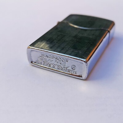 Vintage Zenith Windproof Lighter - Collectible 1960s Lighter
