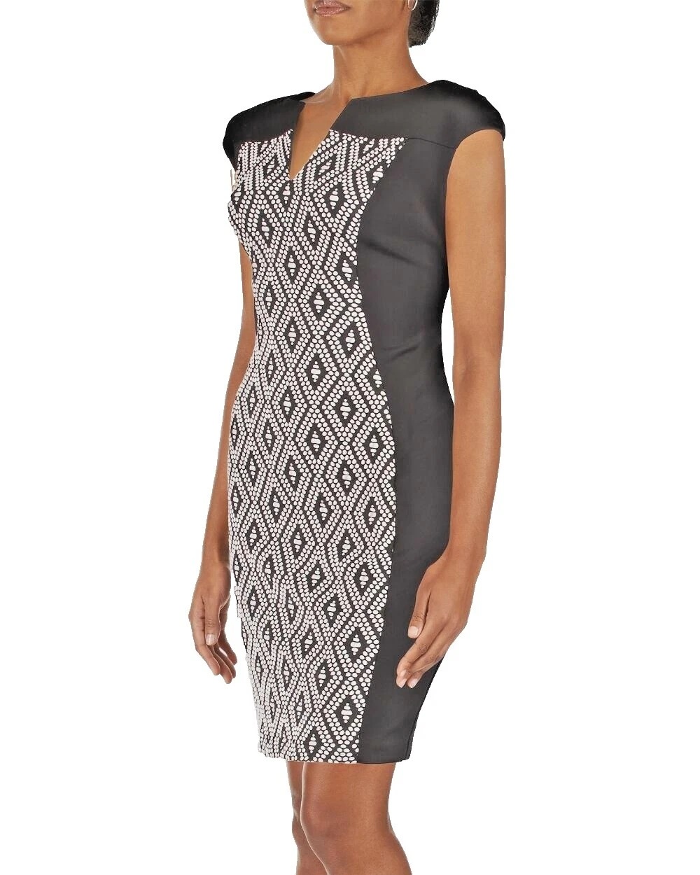 Vestidos geométricos Poliéster Funda Connected para De mujer