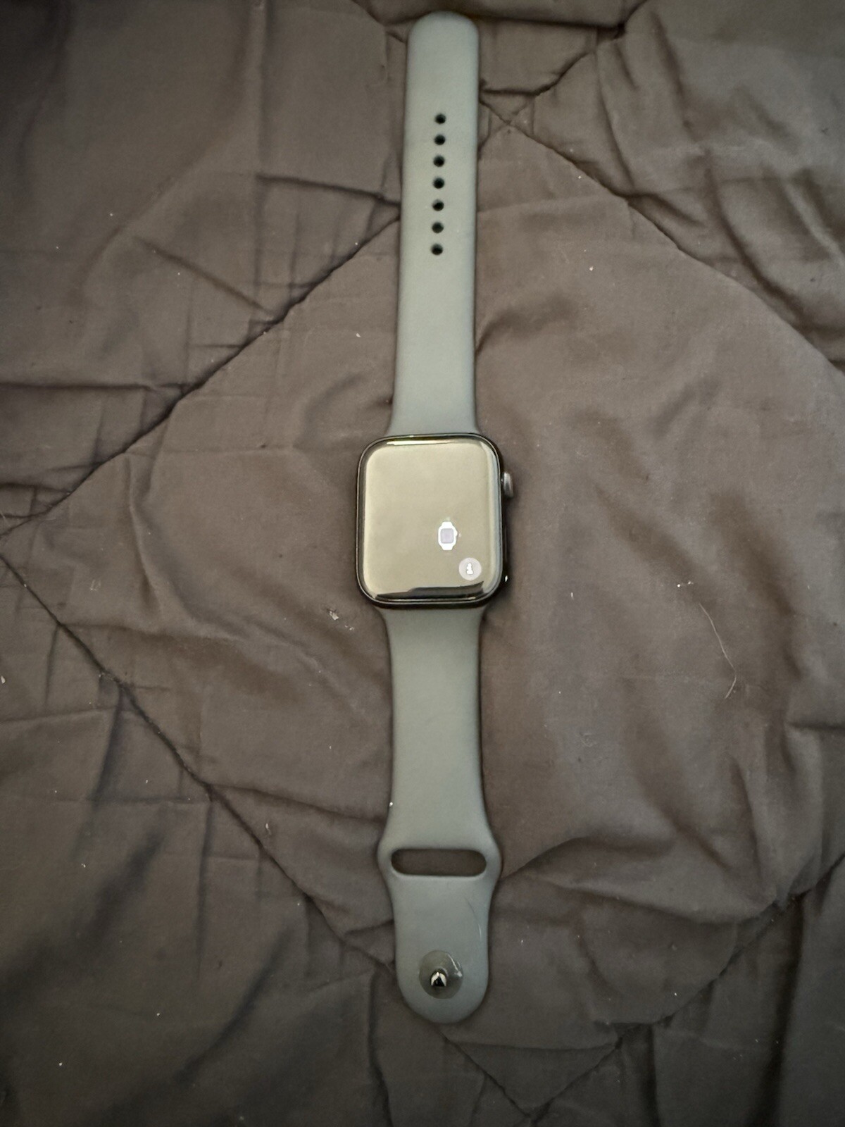Apple Watch SE 44mm Black Aluminum Case with Sport Band-image