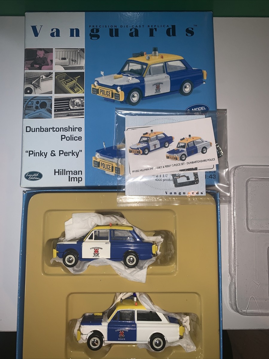 Corgi Vanguards PP1002 Hillman Imp Pinky Perky model set Ltd