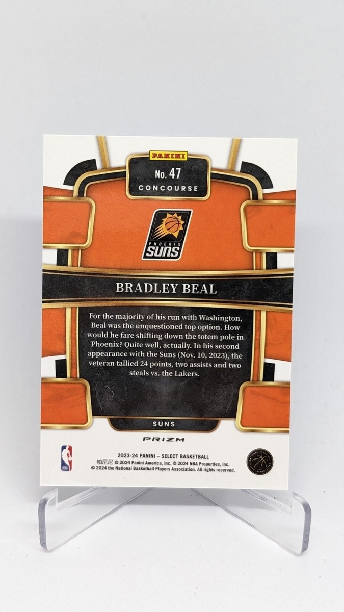Bradley Beal 2023-24 Panini Select Basketball Blue Prizm #47 | eBay