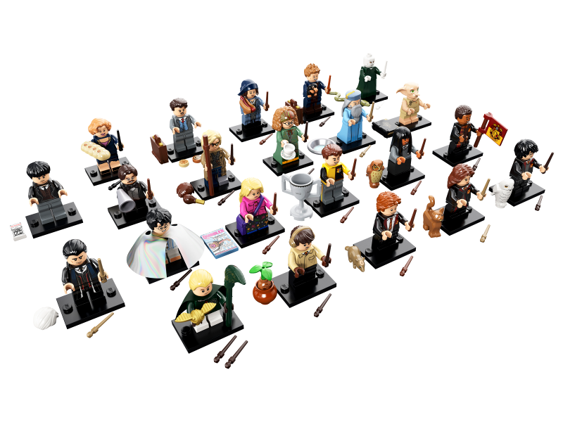 w004 ⑦⑧× Lego Harry Potter Minifigures Series 1 (71022) Ron Luna