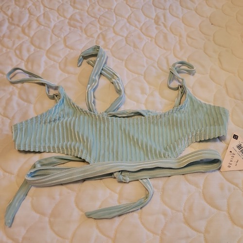 NWT Dippin Daisy's Revive Grooved Bikini Swimsuit Size Top M Bottom L - Picture 2 of 12