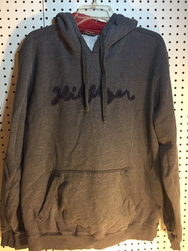 Tommy Hilfiger Denim Hoodie Large Grey 
