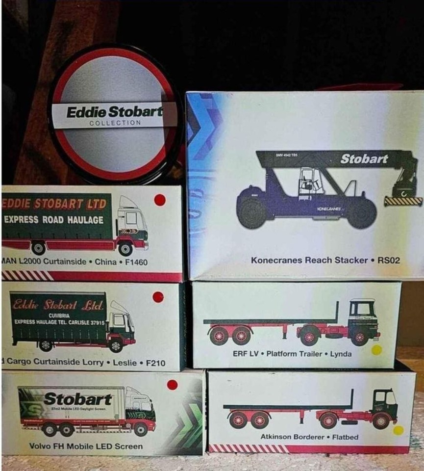 Eddy Stobart Trucks (25) Job Lot & 4 Walkers Crisps Die Cat Models . eBay