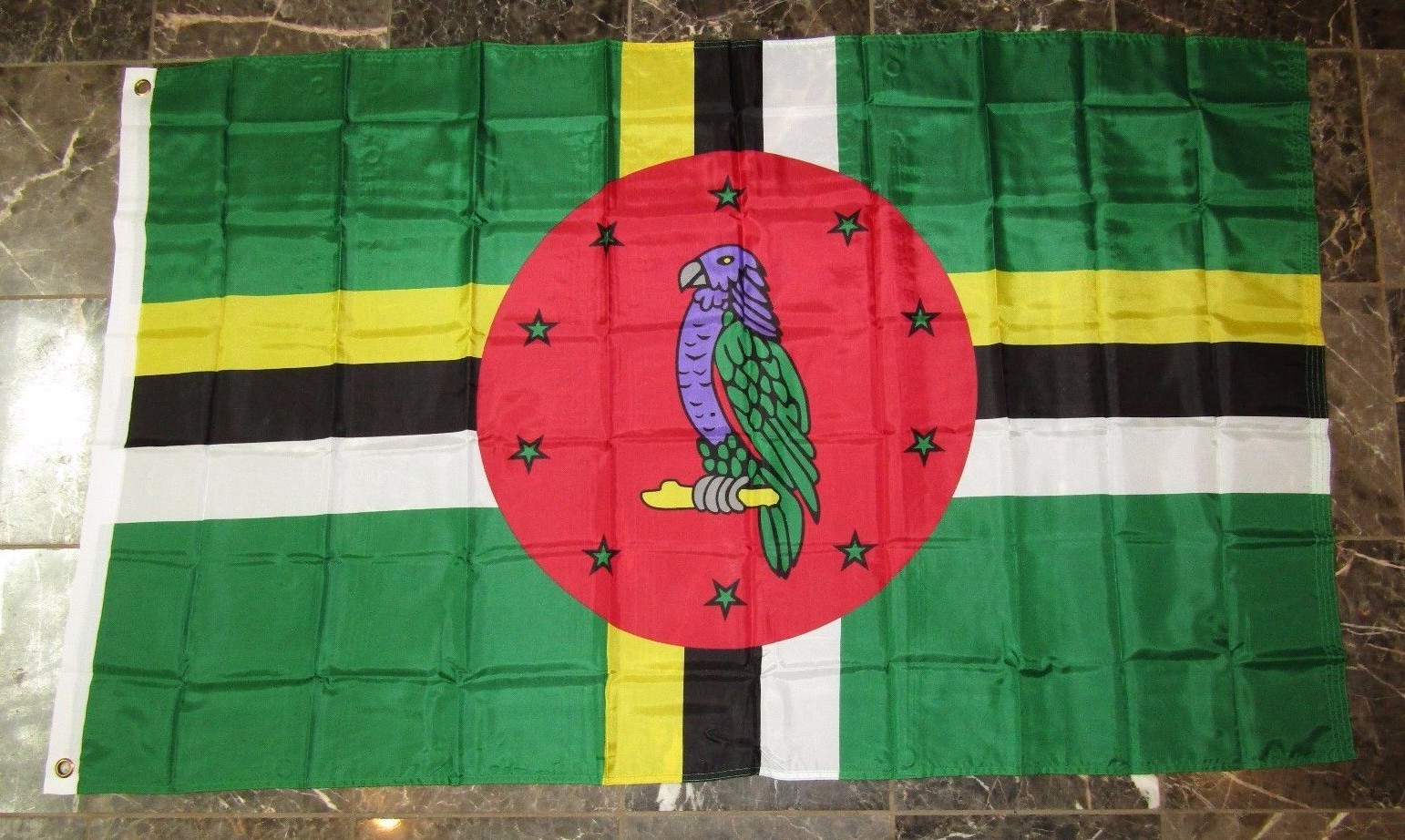 Isle Of Man Flag 3x5 Feet - 100% Polyester With Brass Grommets For Indoor/Outdoor Use