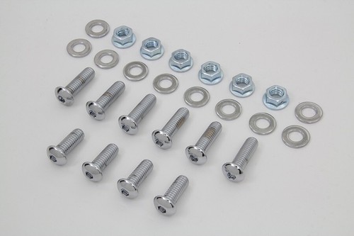Harley Strut Mounting Kit Rear Fender FLST FXST Chrome V-Twin 2044-26 00-2003 Y3 - Picture 3 of 4