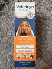 Vetericyn Plus Ear Rinse Antimicrobial 3 oz