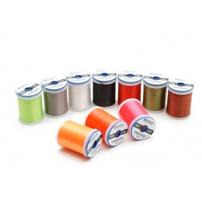 Veevus POWER THREAD 140 Denier 10 Farben flach & mehrfädig POWER THREAD 140