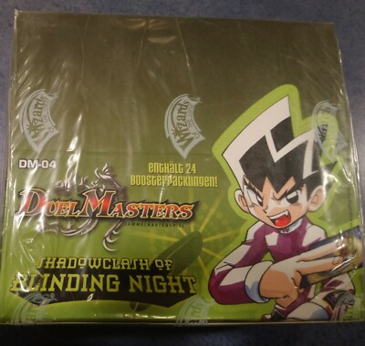 Duel Masters deutsch  dt. 24 - Booster Display  DM-04  Shadowclash OVP+NEU