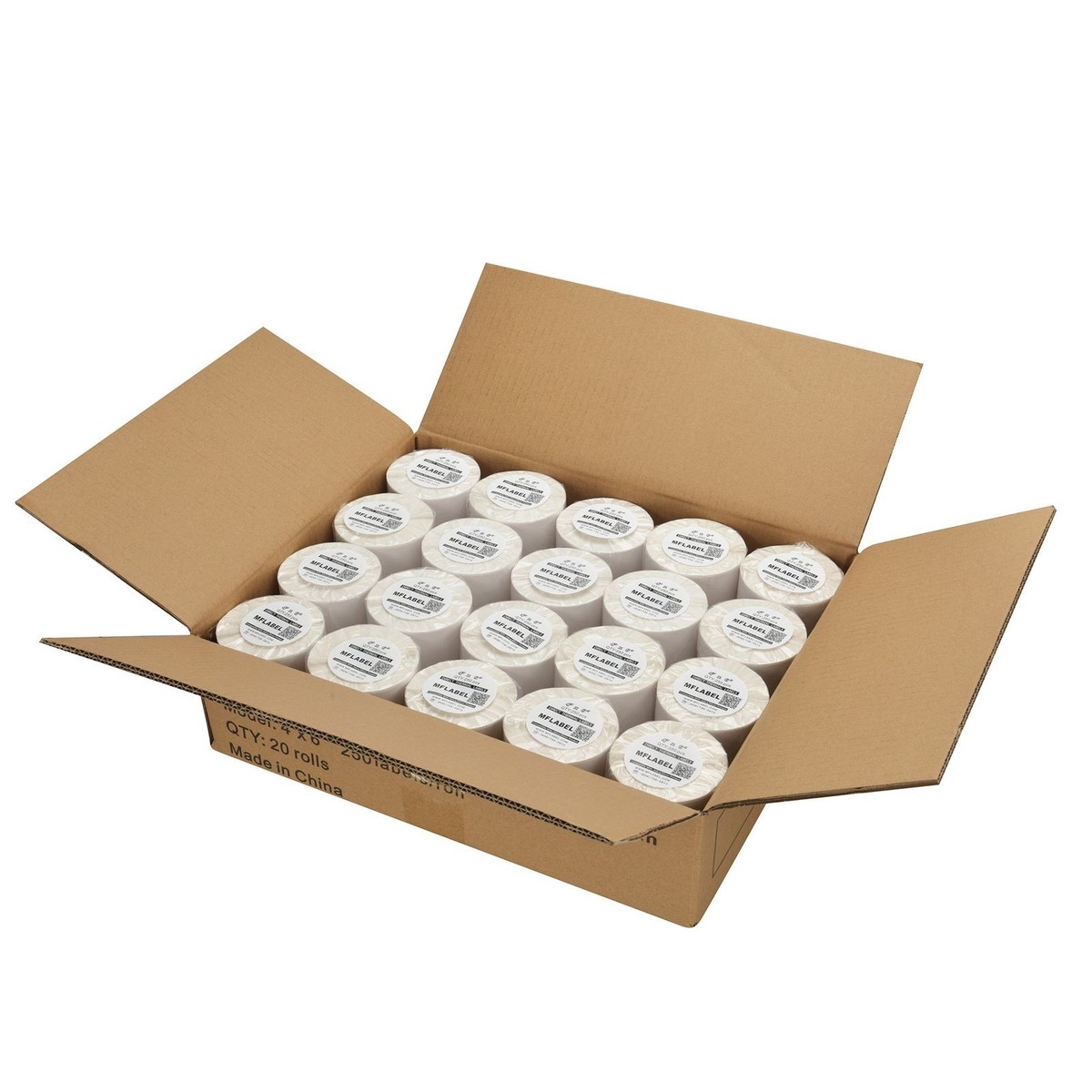 Zebra Thermal Printer Zp450 4X6 Direct Thermal Shipping Labels 250