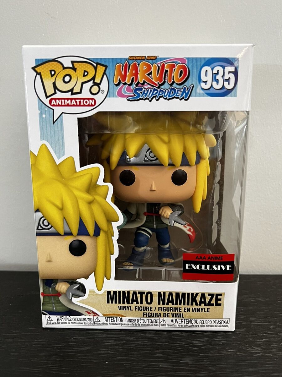 Funko Pop! Anime: Naruto – Minato Namikaze AAA Exclusive #935 – Bella Books  Comics and Toys