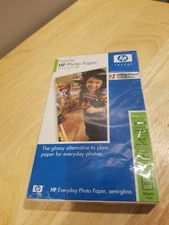 HP Everyday Photo Paper 4x6 Inkjet Semi-Gloss 100 Sheets Brand New Sealed