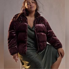 Anthropologie Maeve Plus Size Winter Puffer Coat 3xl