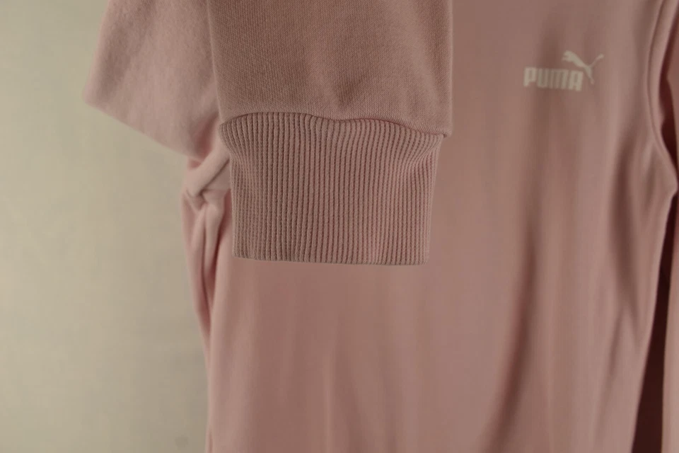 PUMA Pink Crewneck Jumper size S Womens Pullover - Image 2 of 4
