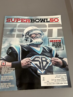 ESPN MAGAZINE ISSUE FEBRUARY 8 2016 SUPER BOWL 50
