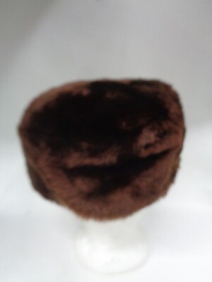 EXCELLENT BROWN BON MOUTON LAMB FUR HAT CAP WOMEN WOMAN SIZE ALL NEW LINING! EXCELLENT BON MOUTON LAMB FUR HAT CAP MEN MAN SIZE ALL | eBay main image 2