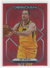2020-21 Panini Obsidian Electric Etch Red Flood #113 Joe Ingles 