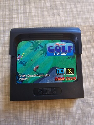 スーパーゴルフ　ゲームギア　シグマ SUPER GOLF Game Gear Sega Boxed US SELLER | eBay