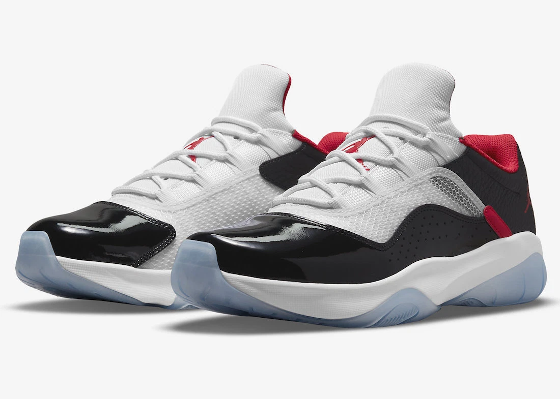 Air Jordan 11 CMFT Low White/Black-University Red DN4180-160 US Men Size  10.5 | eBay