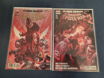 AMAZING SPIDER-MAN #799 and #800 - NM 9.4+ MARVEL 2018